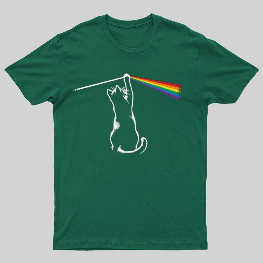 Funny Cat Geeky T-Shirt