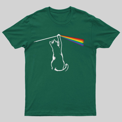 Funny Cat Geeky T-Shirt