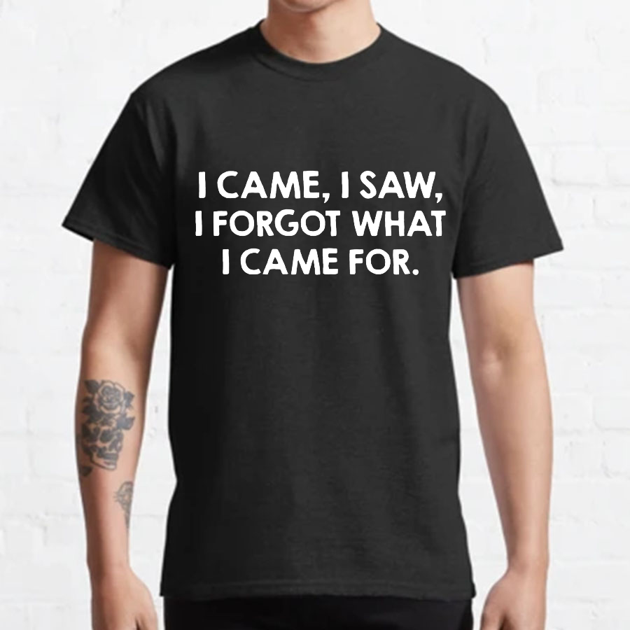 I Came and Saw Funny Geeky T-Shirt