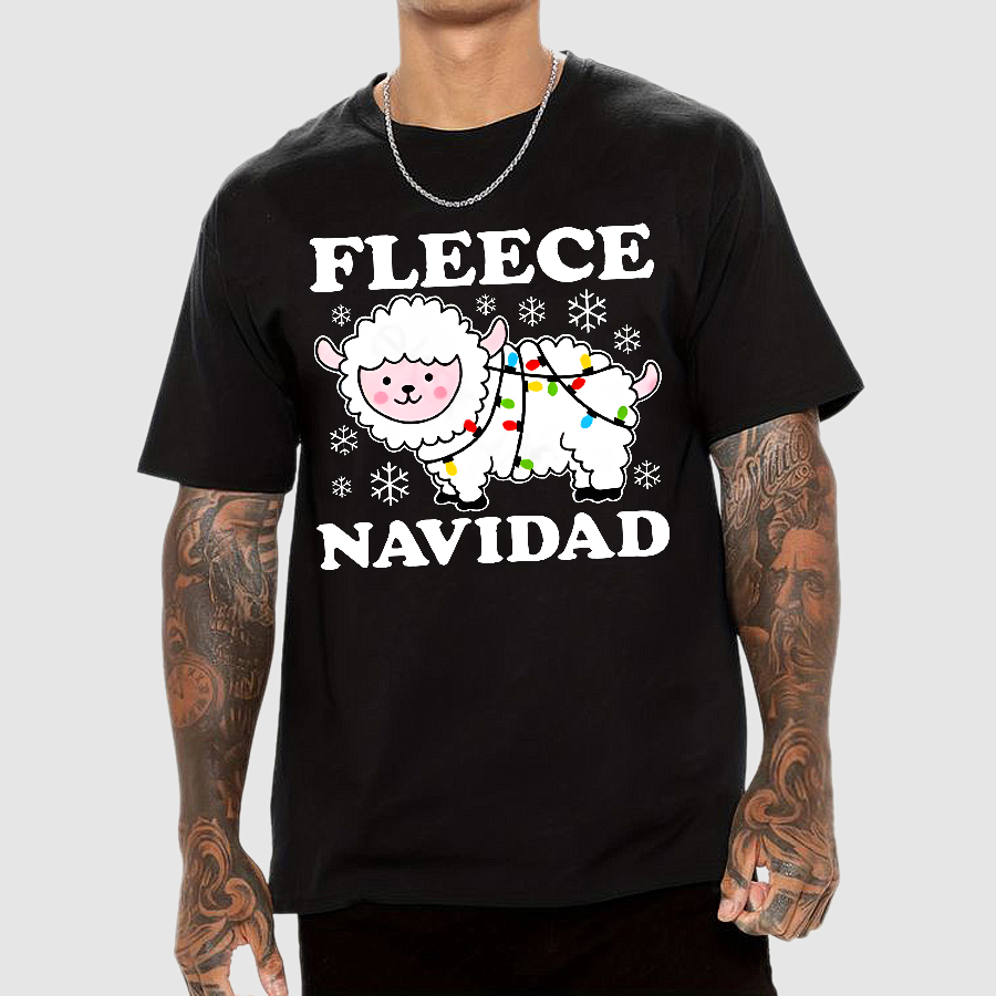 Fleece Navidad Geek T-Shirt