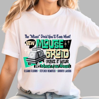 Mouse Droid Geek T-Shirt