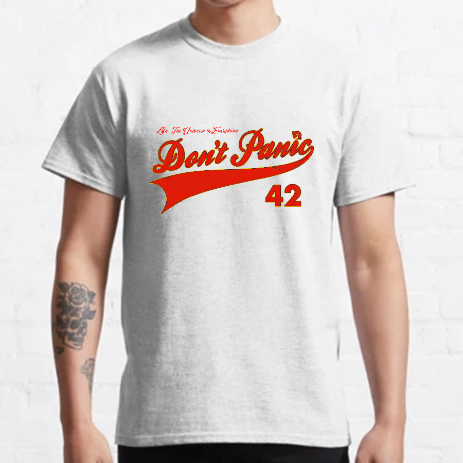 Dont Panic Geeky T-Shirt