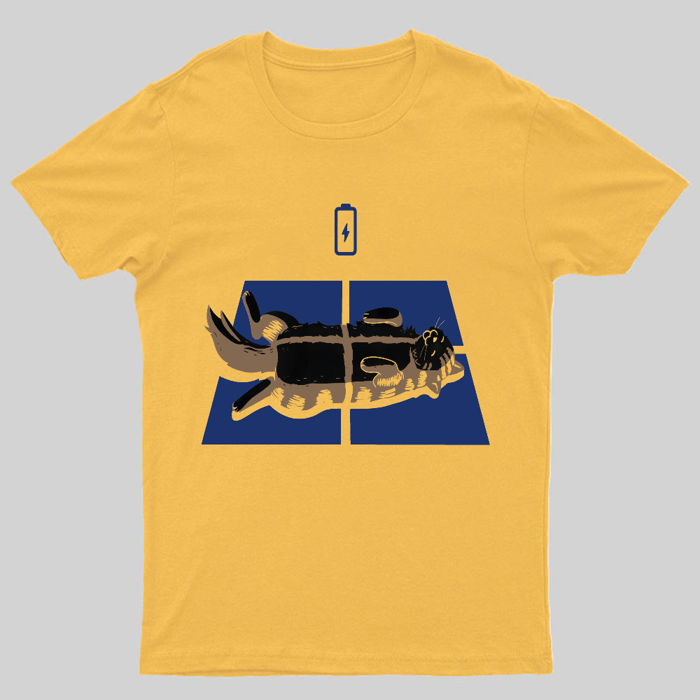 Solar Charging Nerdy T-Shirt