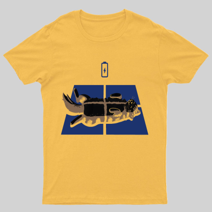 Solar Charging Nerdy T-Shirt