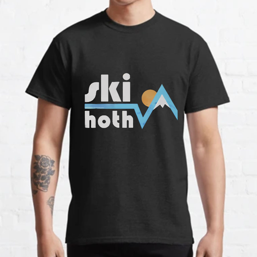Ski Hoth Geeky T-Shirt