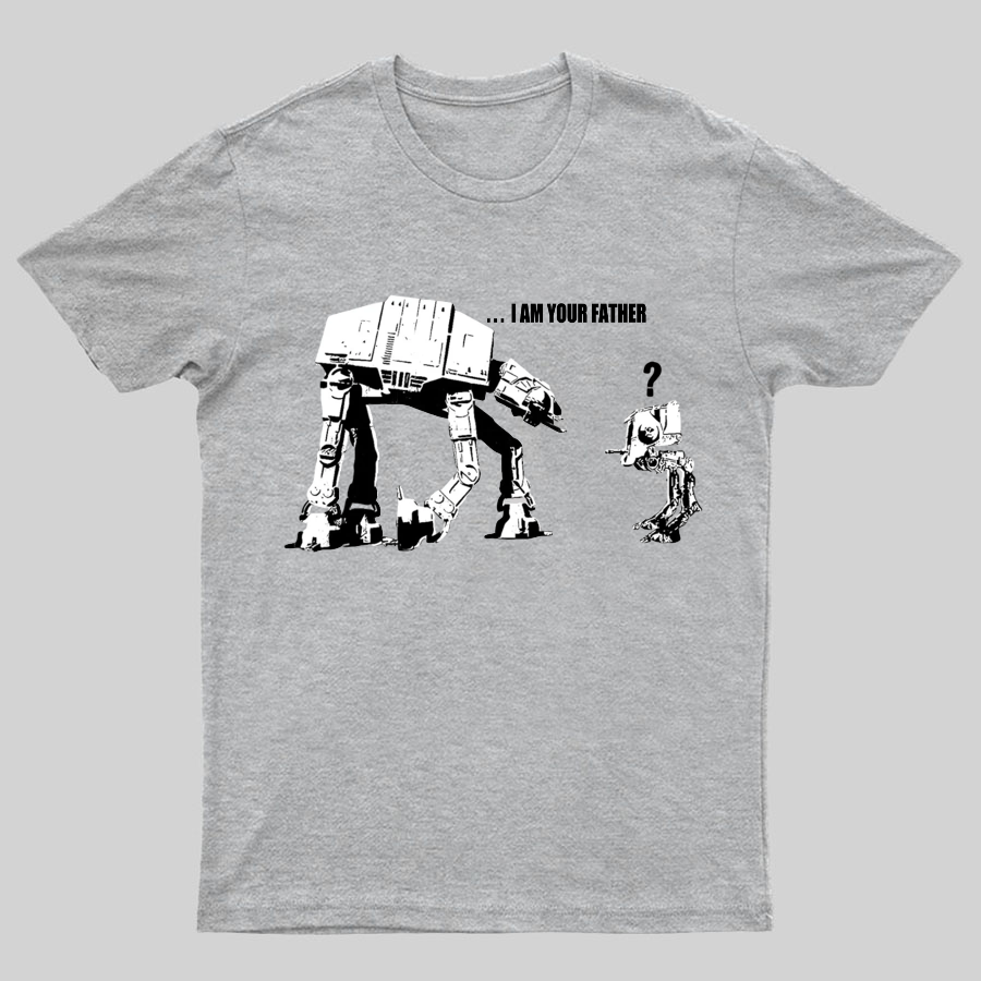I Am Your Father Banksy Geeky T-Shirt