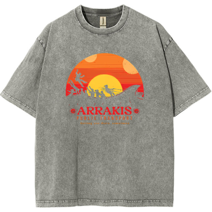 Arrakis Getting You There Sometimes Vintage Distressed T-shirt