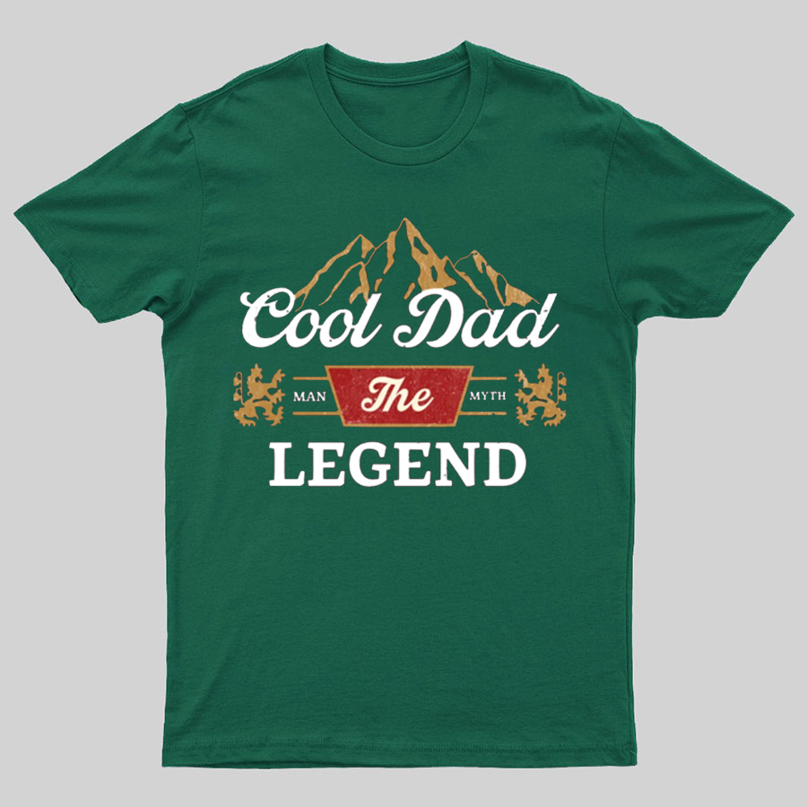 Cool Dad The Legend Geeky T-Shirt