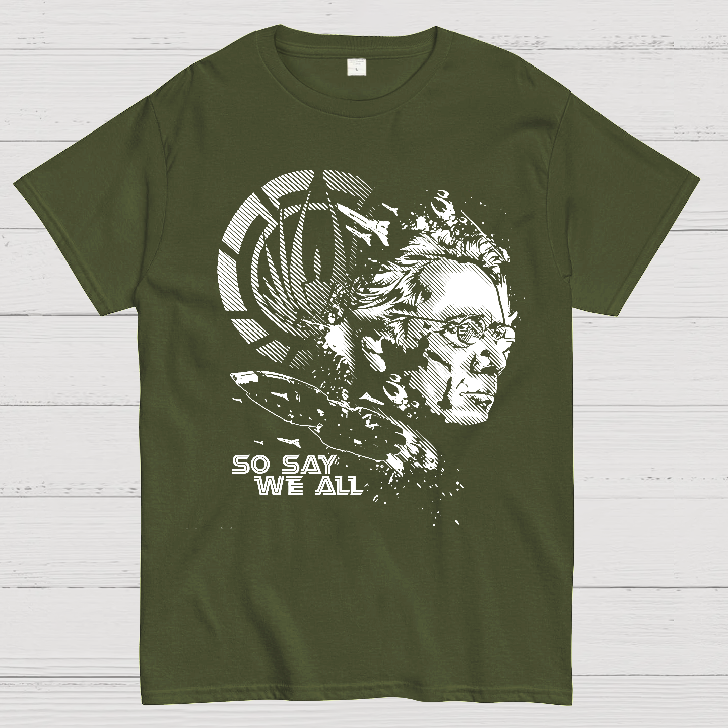 Battlestar Galactica-So Say We All Geek T-Shirt