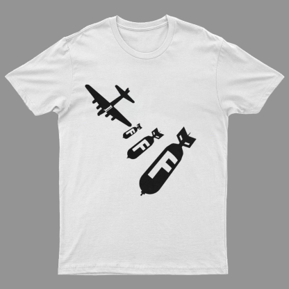 Funny - Dropping F Bombs Geeky T-Shirt