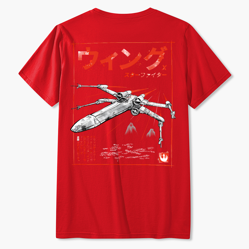 X-Wing Sumi-E Geek T-Shirt