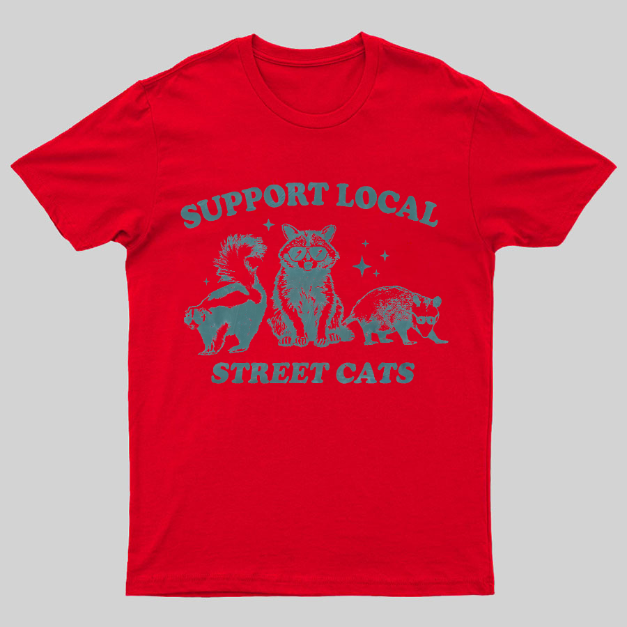 Support Your Local Street Cats Tee