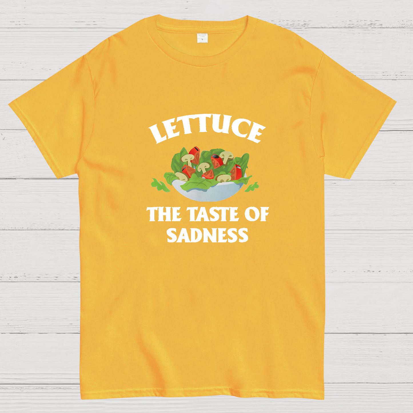 Lettuce The Taste Of Sadness Geeky T-Shirt