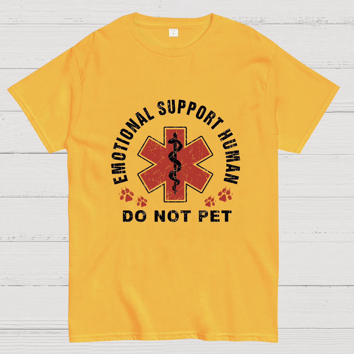 Emotional Support Human Geeky T-Shirt