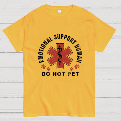Emotional Support Human Geeky T-Shirt
