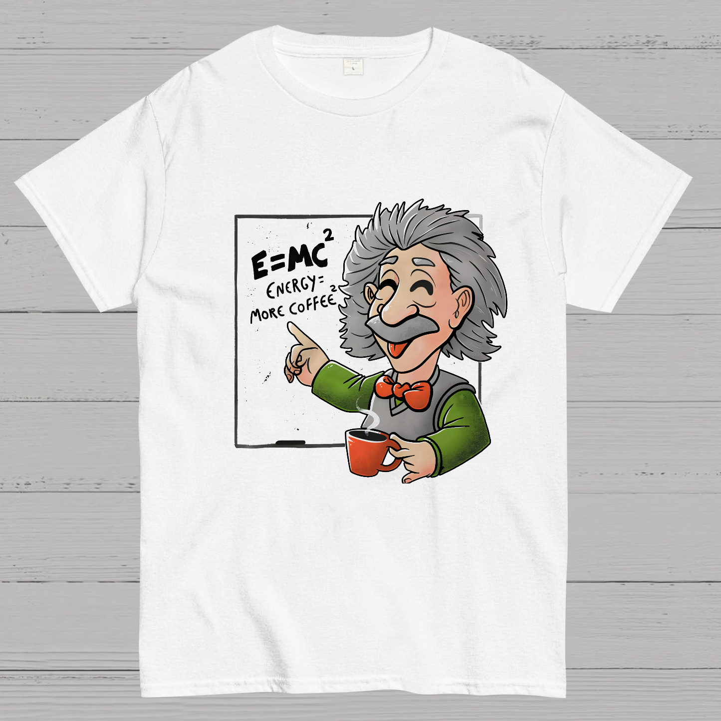Energy More Coffee - Funny Nerd Einstein Theory Nerdy T-Shirt