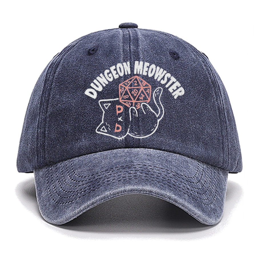 The Dungeon Meowster Geek Cotton Hat