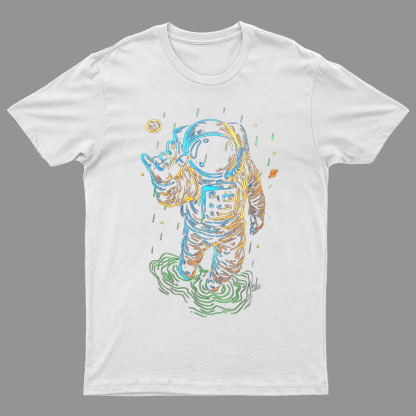 Travel In Space Funny Geeky T-Shirt