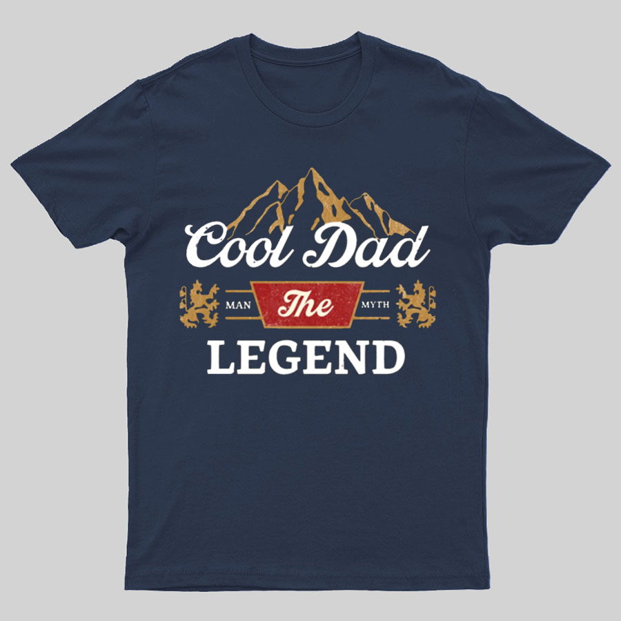 Cool Dad The Legend Geeky T-Shirt