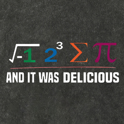 I Ate Some Pie And It Was Delicious I Ate Some Pi Math Vintage Distressed T-shirt