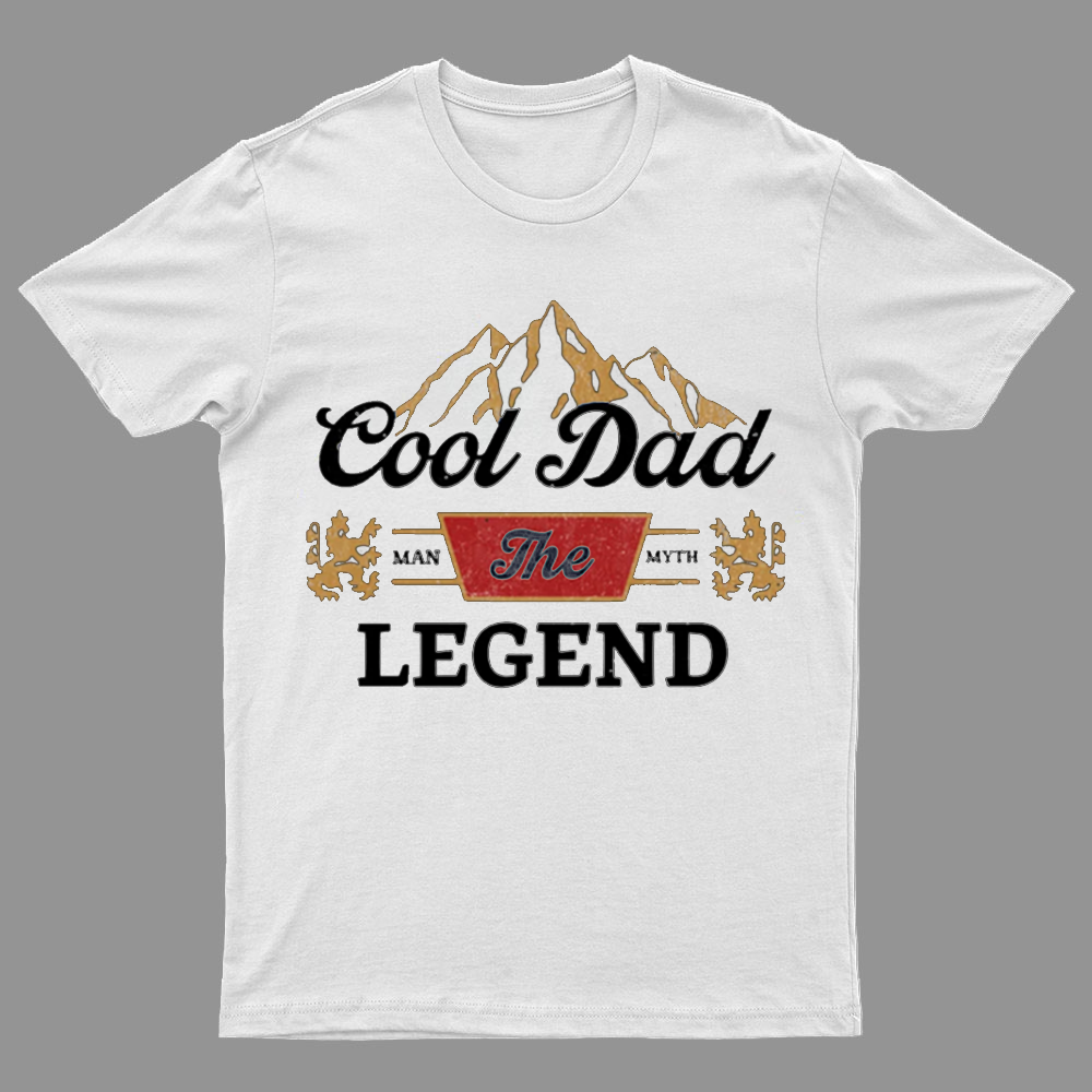 Cool Dad The Legend Geeky T-Shirt