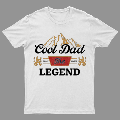 Cool Dad The Legend Geeky T-Shirt