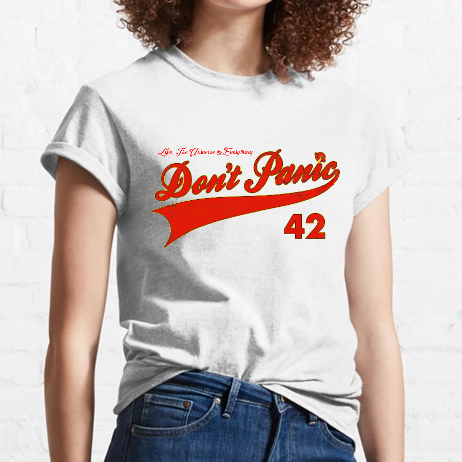 Dont Panic Geeky T-Shirt