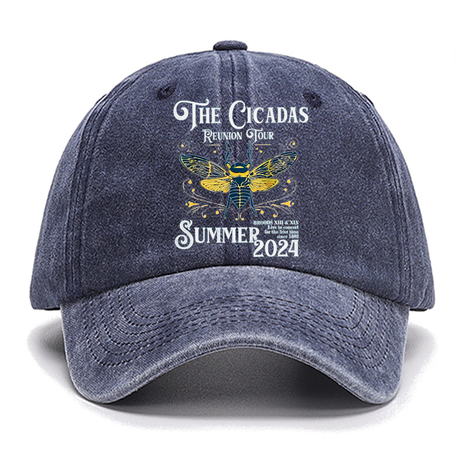 The Cicadas Reunion Tour Summer 2024 Cotton Hat