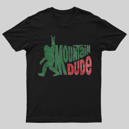 Mountain Dude Geeky T-Shirt