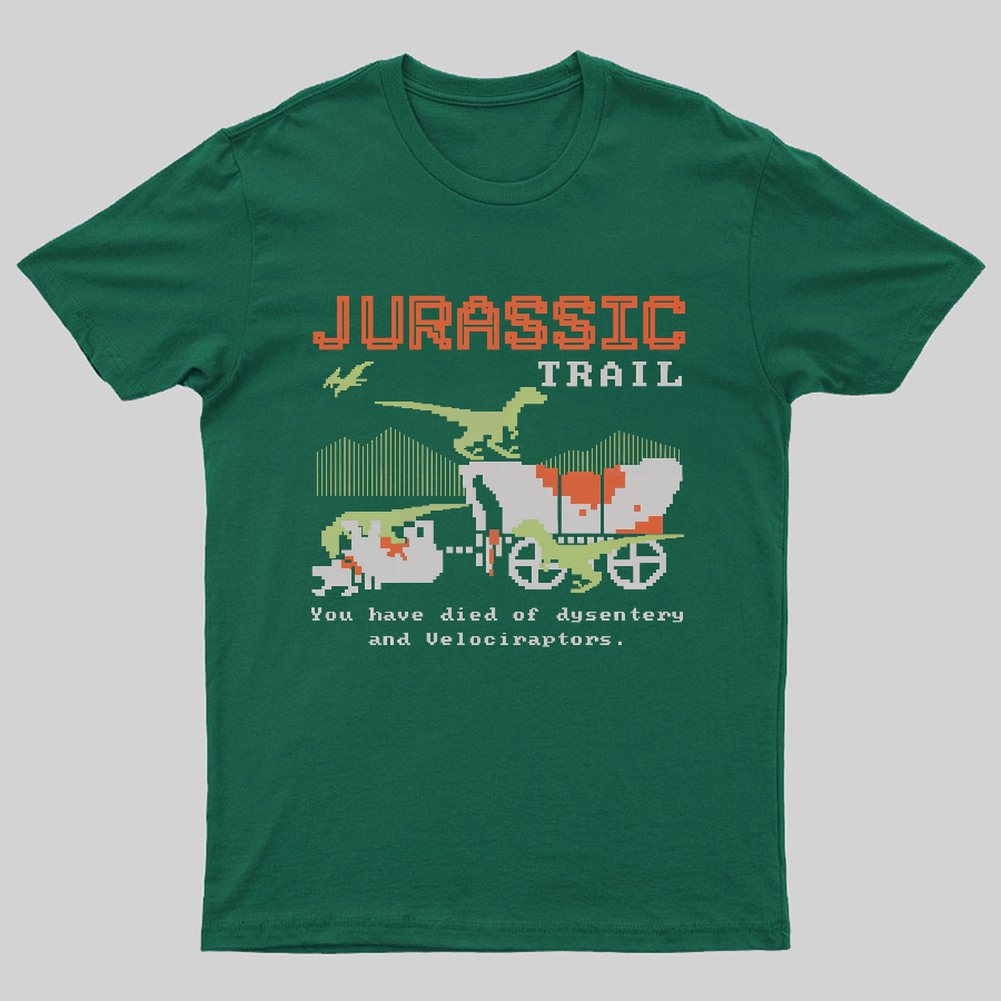 Jurassic Trail Geeky T-Shirt