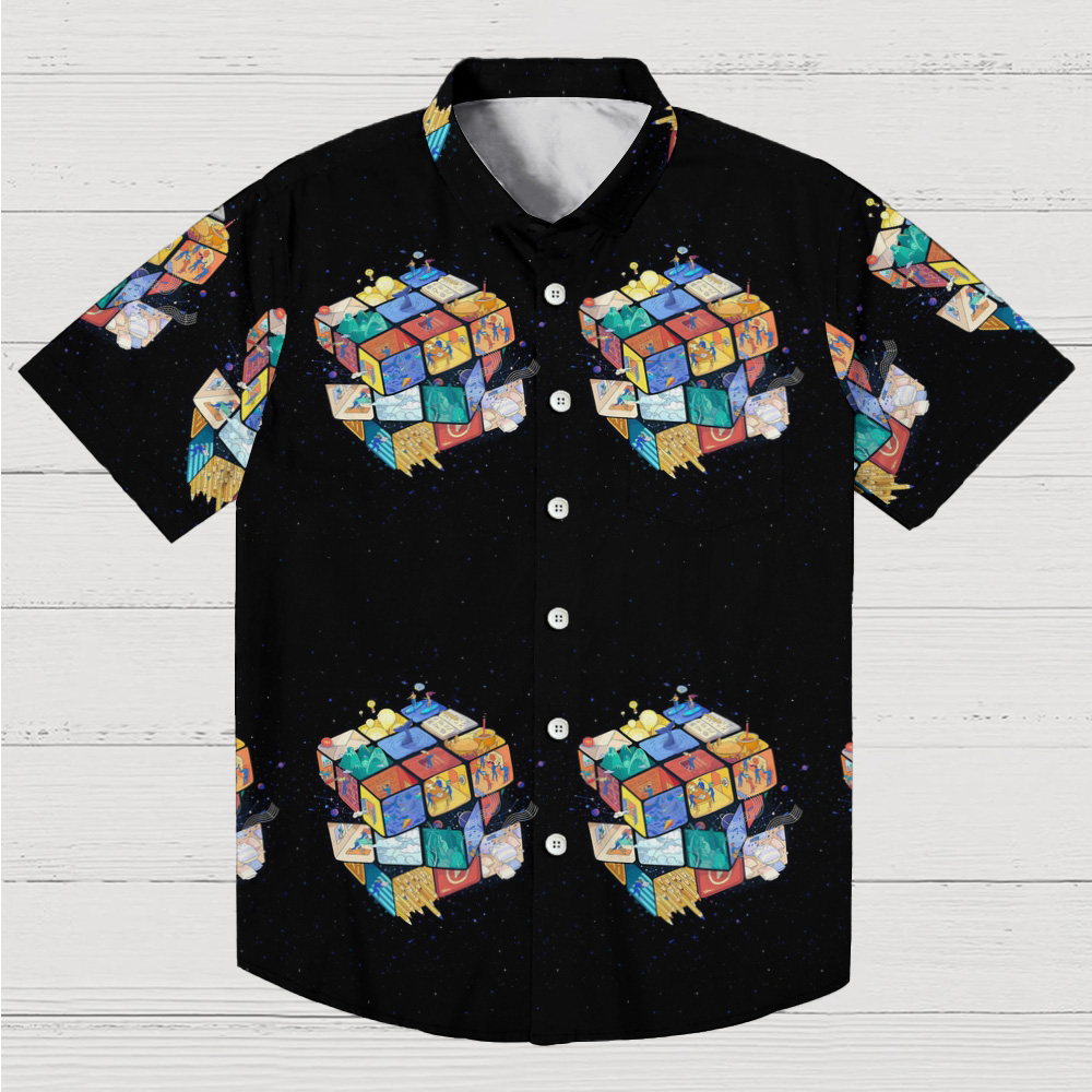 Rubik's Cube Geeky Shirt