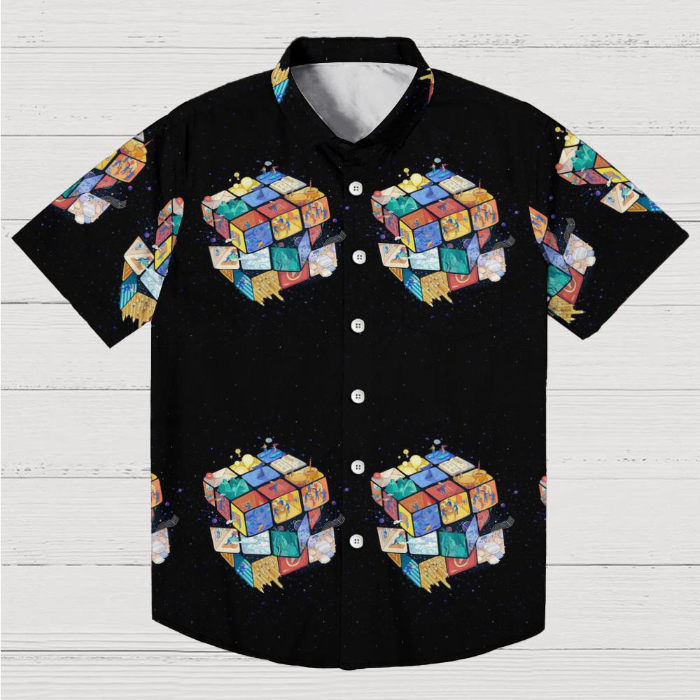Rubik's Cube Geeky Shirt