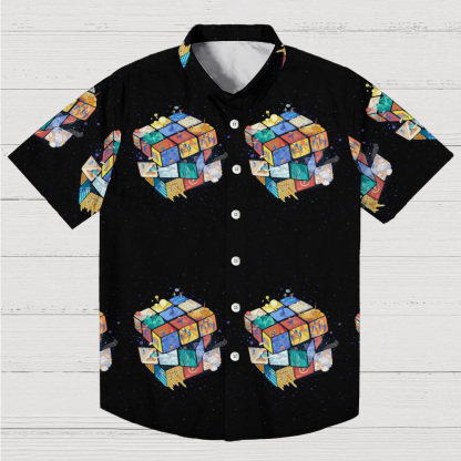 Rubik's Cube Geeky Shirt