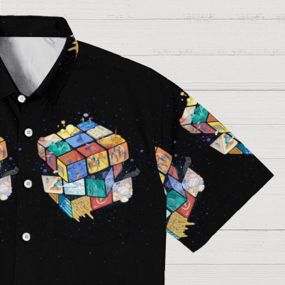 Rubik's Cube Geeky Shirt