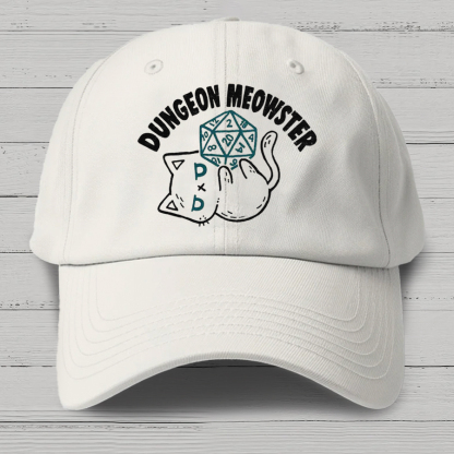 The Dungeon Meowster Geek Cotton Hat