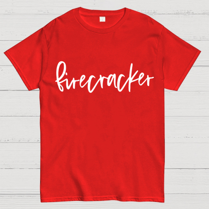 Firecracker 4th Of July Geeky T-Shirt