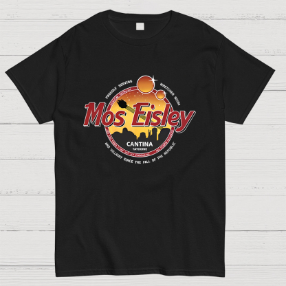 Mos Eisley Tatooine Geeky T-Shirt