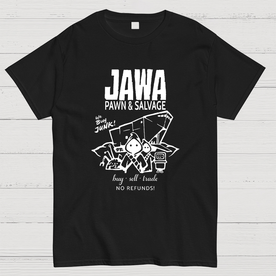 Jawa Pawn and Salvage - Star Wars Geeky T-Shirt