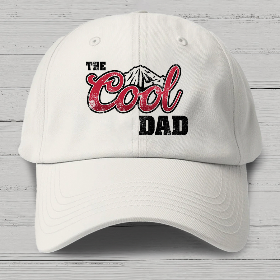 The Cool Dad , Fathers Day Cotton Hat