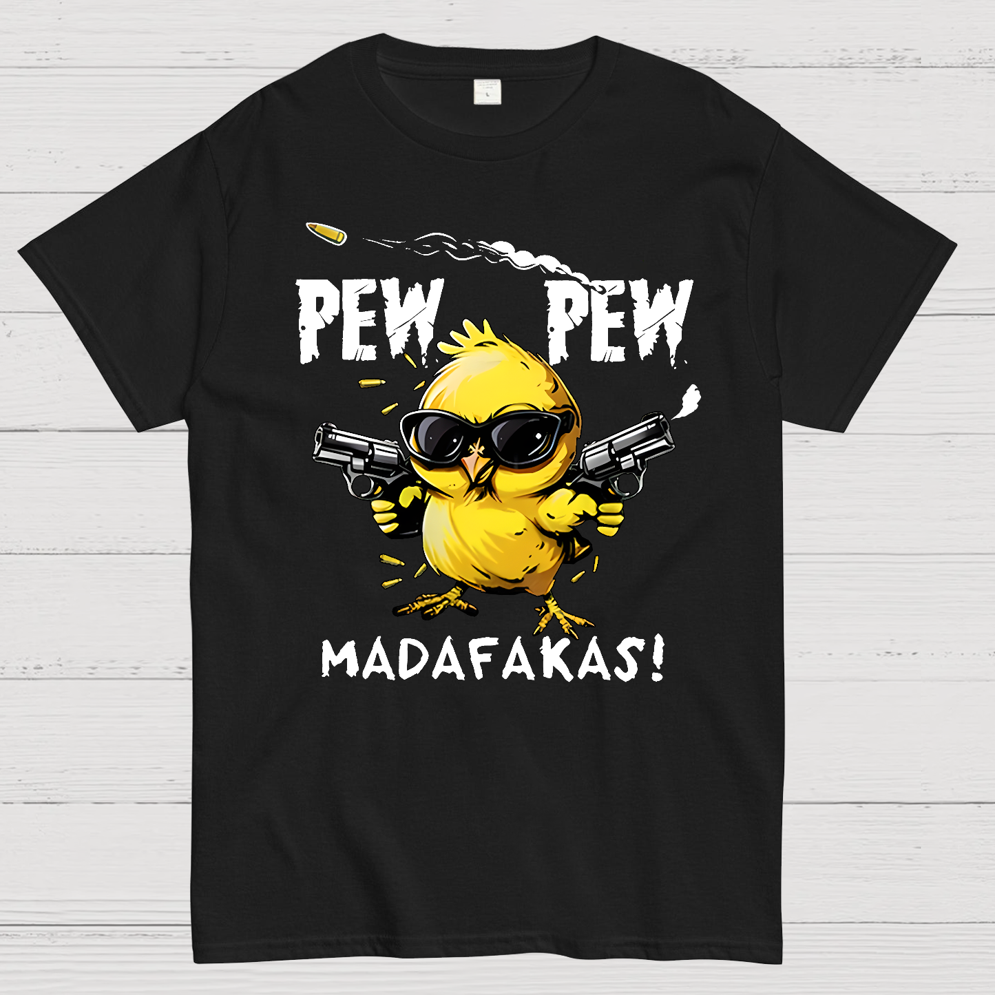PEW PEW MADAFAKAS! Geek T-Shirt