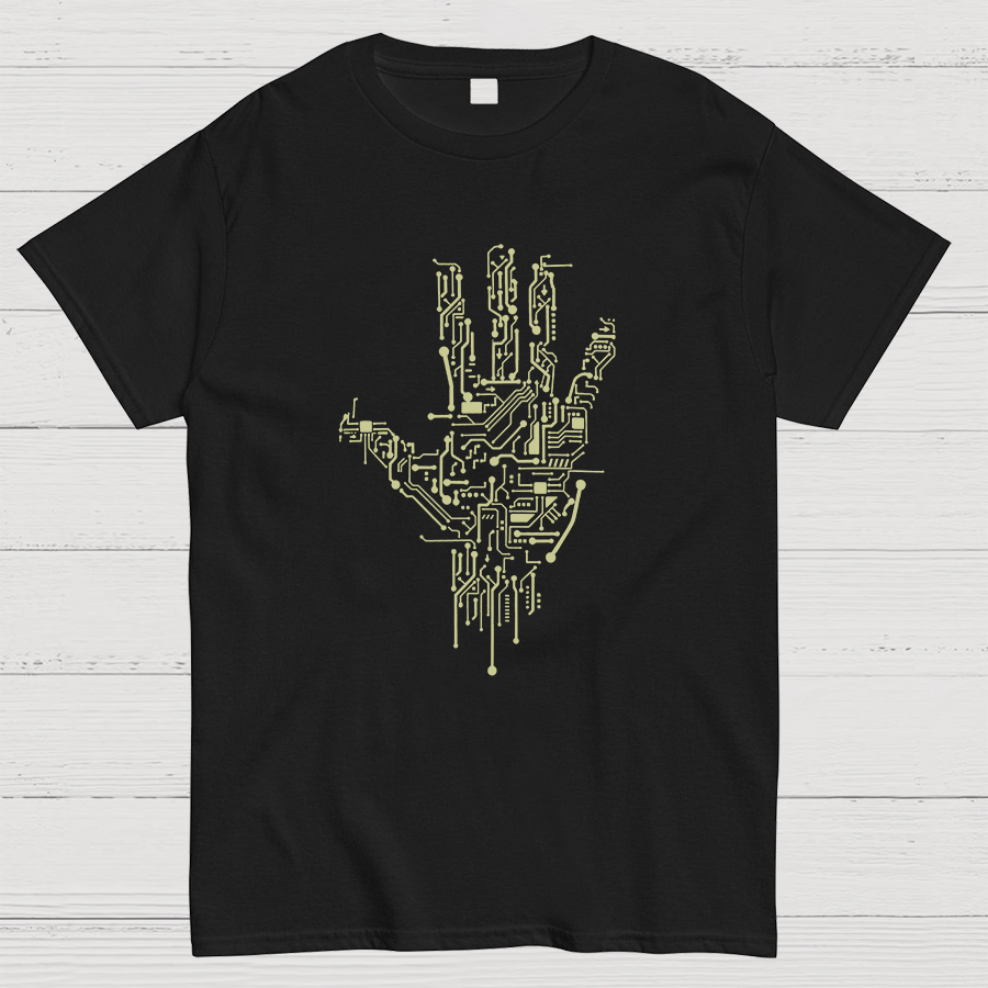 Hand Geeky T-Shirt