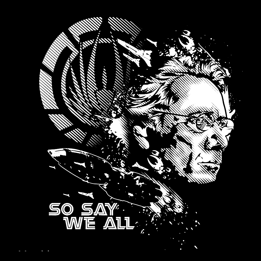 Battlestar Galactica-So Say We All Geek T-Shirt