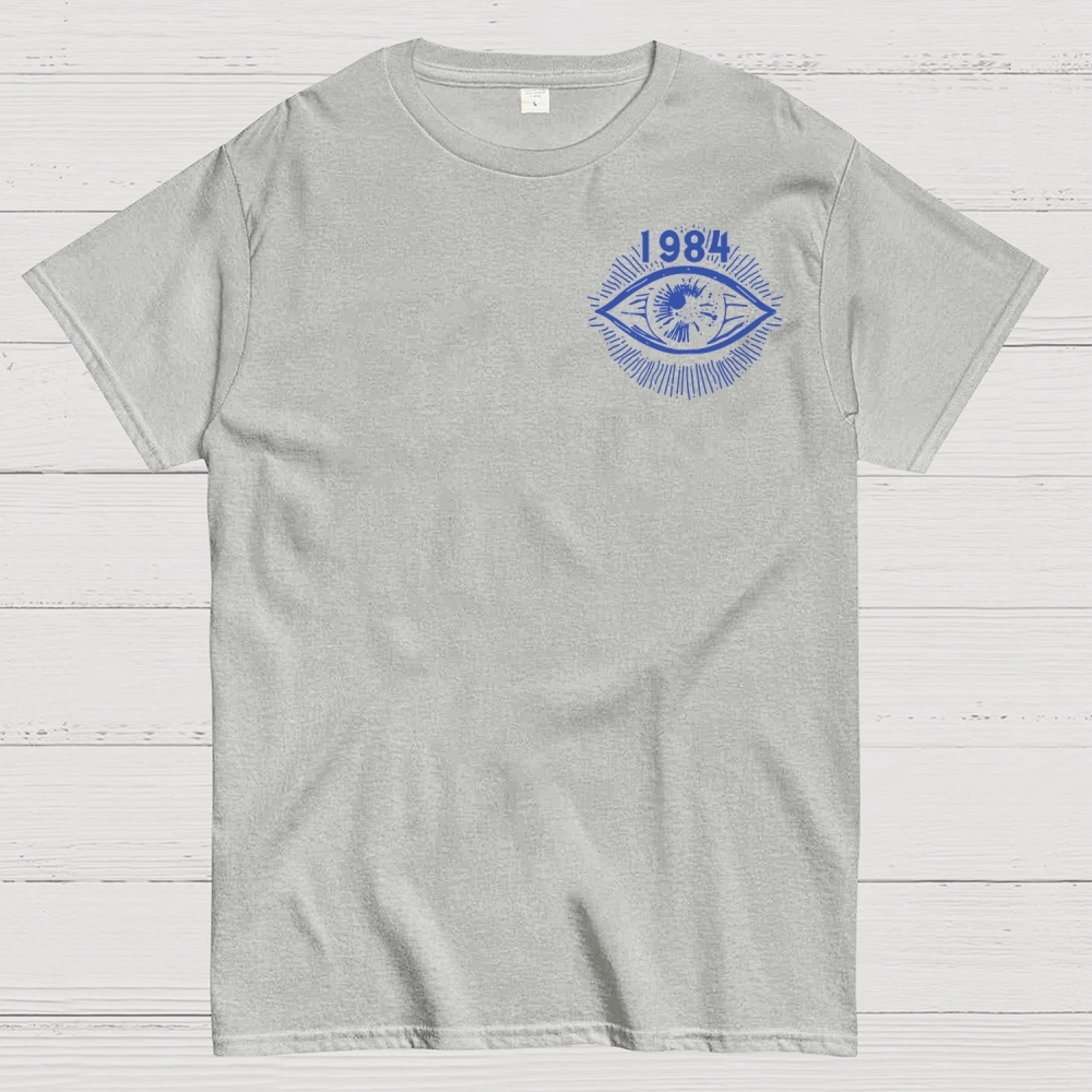 1984 Orwell Front And Back Printing Geek T-Shirt
