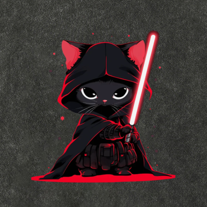 Cat Vader Embrace the Feline Dark Side! Cotton Hat