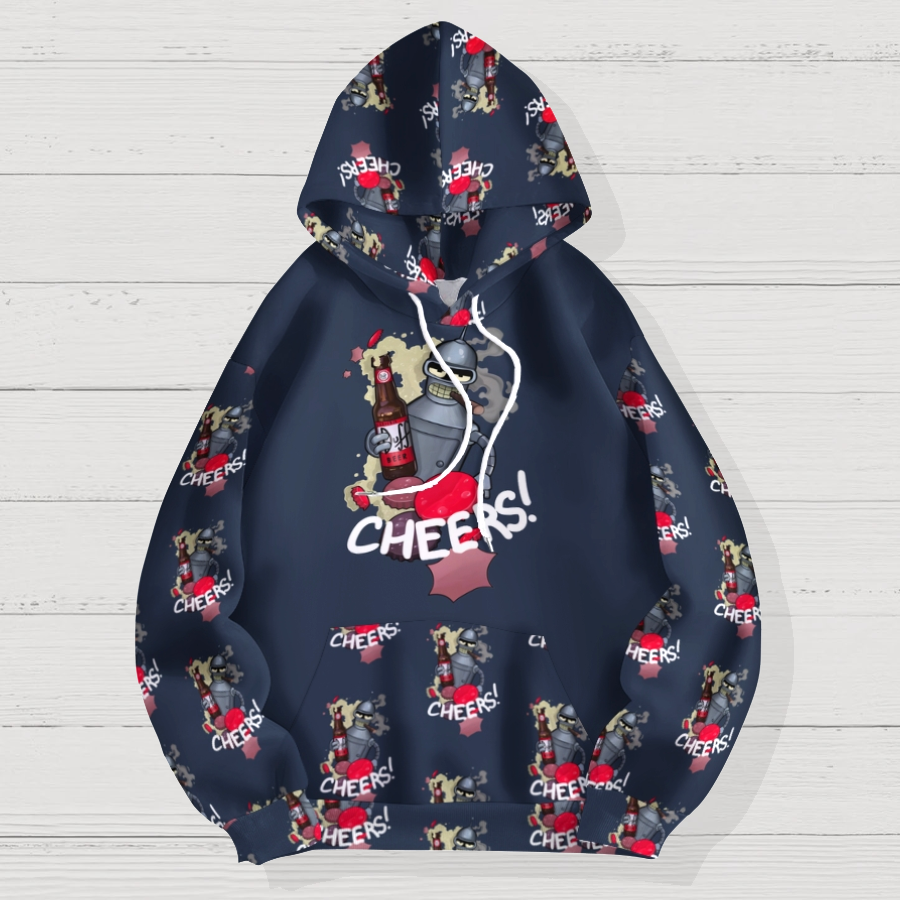 Cheers!! Funny Air Layer Hoodie