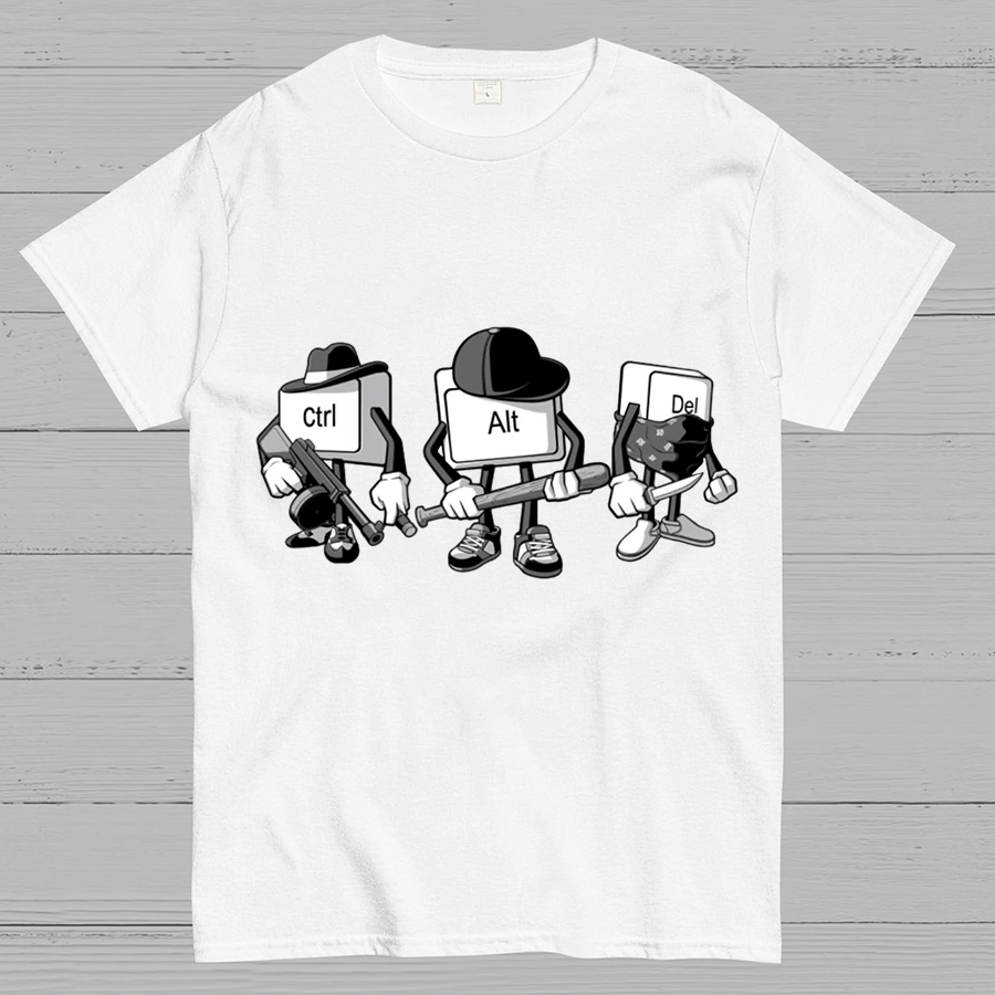 Computer Mafia Funny IT Geeky T-Shirt