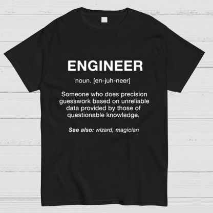 Engineer Noun - Engineering Shirt - Funny Engineer Job Shirt