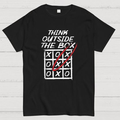 Think Outside The Box Nerd T-Shirt