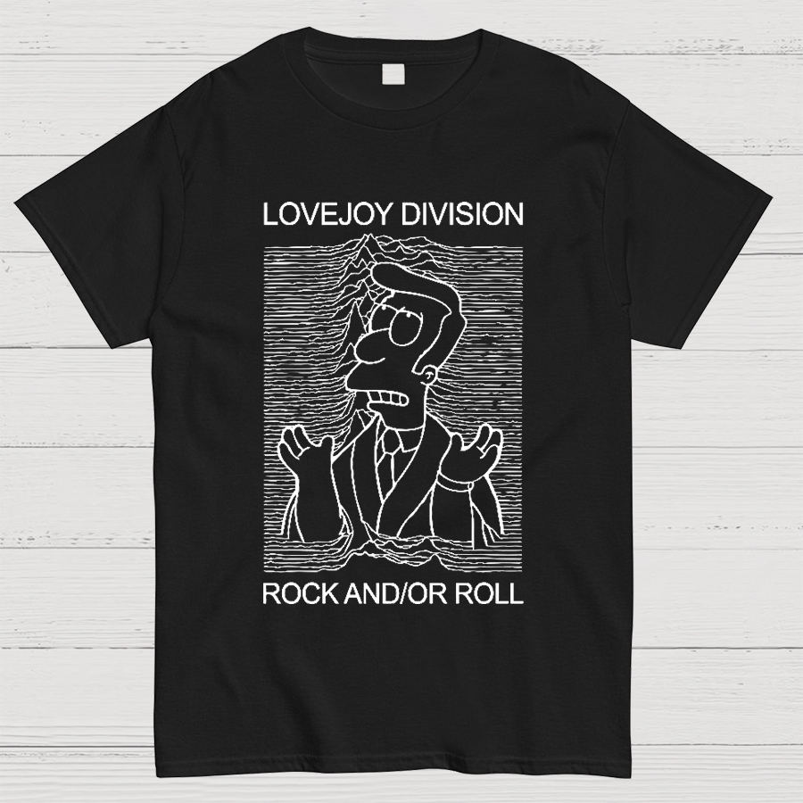 Lovejoy Division Rock And/Or Roll Geeky T-Shirt