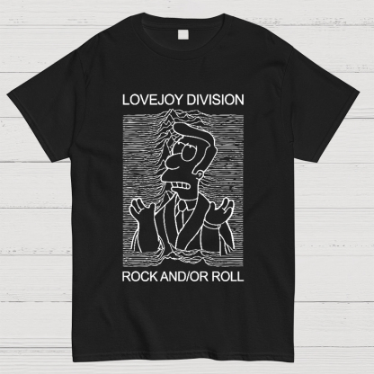 Lovejoy Division Rock And/Or Roll Geeky T-Shirt